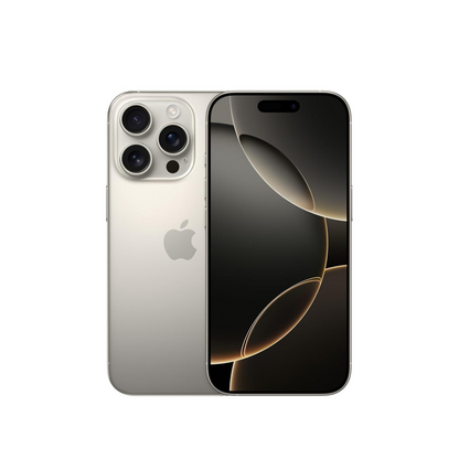 Apple iPhone 16 Pro Refurbished (Black Titanium, 128 GB)