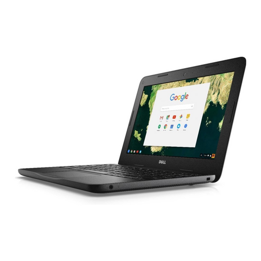 Dell Chromebook 11 3180 Laptop Refurbished (Black)